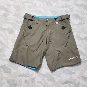 Jett Shorts Womens 4 Green Pockets